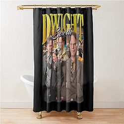 VIntage Dwight Schrute Shower Curtain