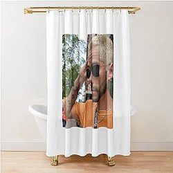 Blonde Dylan O Brien Shower Curtain