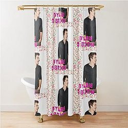 Dylan O'Brien Shower Curtain