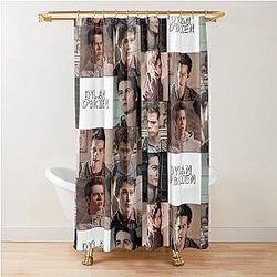 Dylan O'Brien Shower Curtain