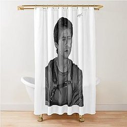 Dylan O'Brien Shower Curtain