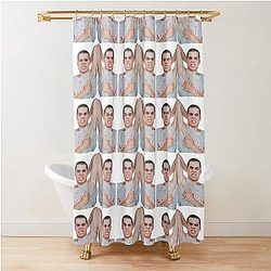 Dylan O'Brien Shower Curtain