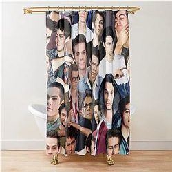 Dylan O'Brien Shower Curtain