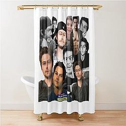 Dylan O'Brien Shower Curtain