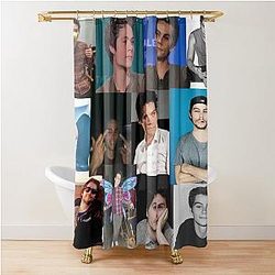 Dylan O'Brien Shower Curtain