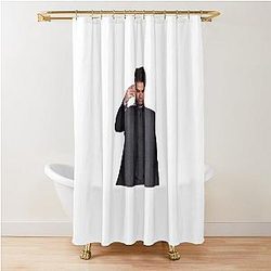 Dylan O'Brien Funny Shower Curtain
