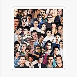 Dylan O'Brien College Sticker
