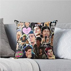 Dylan O'Brien Throw Pillow