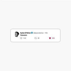 Dylan O'Brien Sticker