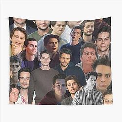 Dylan O'Brien Photo Collage Tapestry