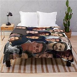 Dylan O'Brien Photo Throw Blanket