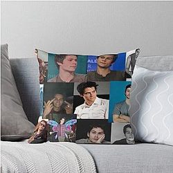 Dylan O'Brien Throw Pillow