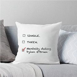 Dating Dylan O'Brien Range Throw Pillow