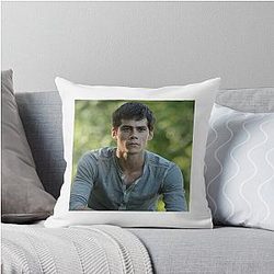 Dylan O'Brien Maze Runner Throw Pillow