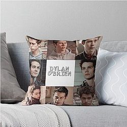 Dylan O'Brien Throw Pillow