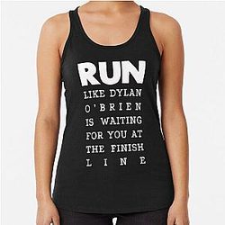 RUN Dylan O'Brien Racerback Tank Top