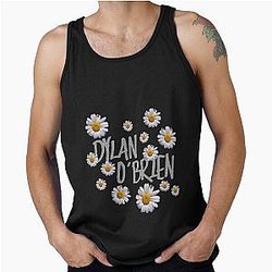 Dylan O'Brien Daisy Aesthetic Tank Top