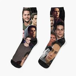 Dylan O'Brien photo collage socks
