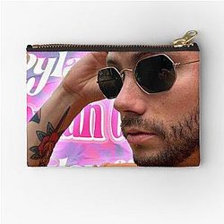 Blonde Dylan O'Brien Zipper Pouch