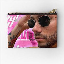 Blonde Dylan O'Brien pink Zipper Pouch