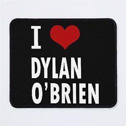 I love Dylan O'Brien Mouse Pad