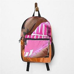 Blonde Dylan O'Brien pink Backpack