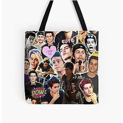 Dylan O'Brien Collage Tote Bag