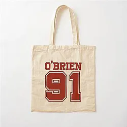 Dylan O'Brien 91 Cotton Tote Bag