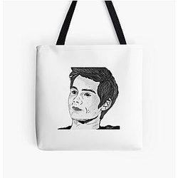 Dylan O'Brien Sketch Tote Bag