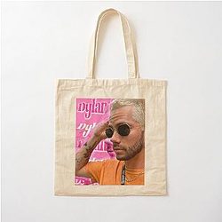 Blonde Dylan O'Brien Cotton Tote Bag