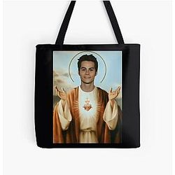 Dylan O'Brien Jesus All Over Print Tote Bag