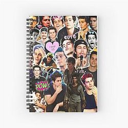 Dylan O'Brien Spiral Notebook