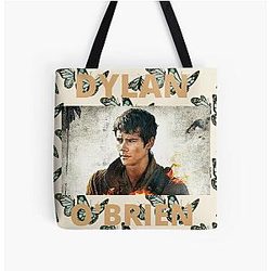 Dylan O'Brien All Over Print Tote Bag