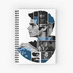 Dylan O'Brien Spiral Notebook