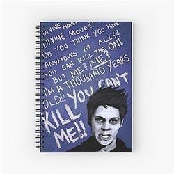 Dylan O'Brien - Teen Wolf Spiral Notebook
