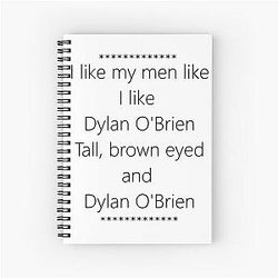 Teen Wolf - My Dylan O'Brien Spiral Notebook