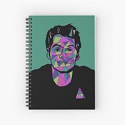 Dylan O'Brien Spiral Notebook