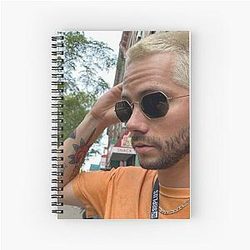 Blonde Dylan O'Brien Notebook