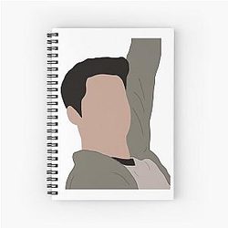 Dylan O'Brien Spiral Notebook
