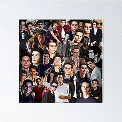 Dylan O'Brien Abstract Collage Poster