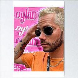 Blonde Dylan O'Brien Poster