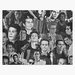 Dylan O'Brien Black and White Aesthetics Jigsaw Puzzle