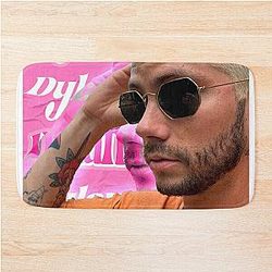 Blonde Dylan O'Brien pink Bath Mat