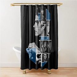 Dylan O'Brien Teen Wolf Tribute Shower Curtain