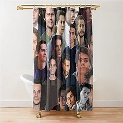 Dylan O'Brien Shower Curtain