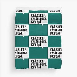 Eat Sleep Eastenders Repeat Duvet Cover
