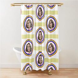 Eastenders Charlie Brooks LGBT Queen Shower Curtain