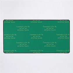 Eastenders is for Life not just Christmas Special Desk Mat