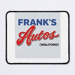 Frank's Autos from EastEnders Mousepad
