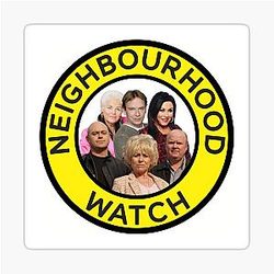 Neighbourhood Watch Eastenders Sticker